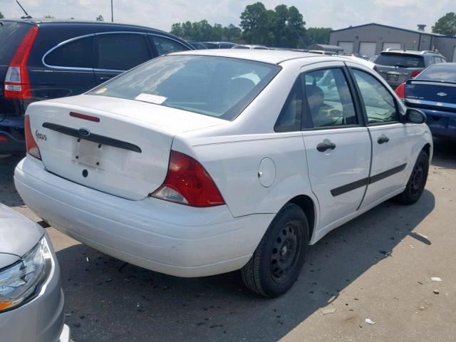 1FAFP33ZX3W220898 - 2003 FORD FOCUS LX WHITE photo 4