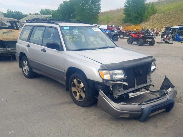 JF1SF6556XH729121 - 1999 SUBARU FORESTER S SILVER photo 1