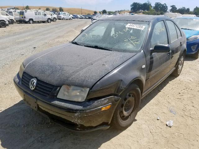 3VWRK69M83M064313 - 2003 VOLKSWAGEN JETTA GL BLACK photo 2