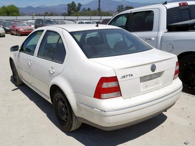 3VWRA69M84M050626 - 2004 VOLKSWAGEN JETTA GL WHITE photo 3