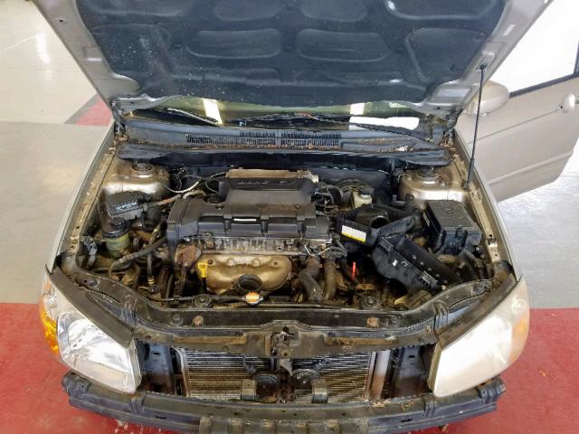 KNAFE121575409841 - 2007 KIA SPECTRA EX GOLD photo 7