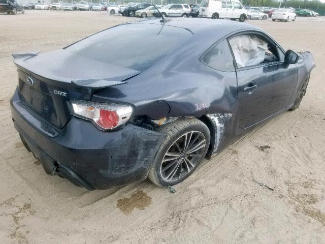 JF1ZCAC10E9604343 - 2014 SUBARU BRZ 2.0 LI GRAY photo 4