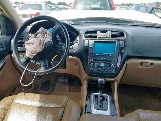 2HNYD18646H524269 - 2006 ACURA MDX TOURIN WHITE photo 9