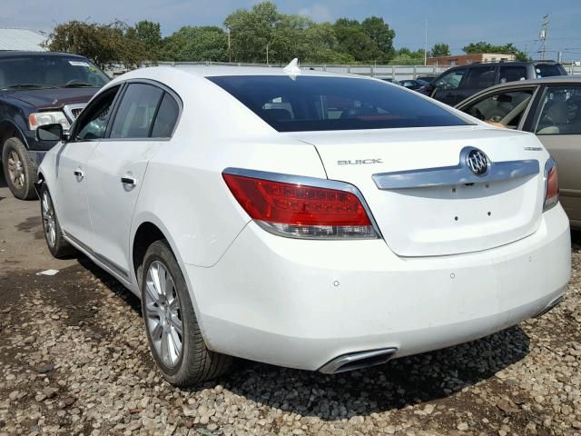 1G4GC5E36DF173879 - 2013 BUICK LACROSSE WHITE photo 3