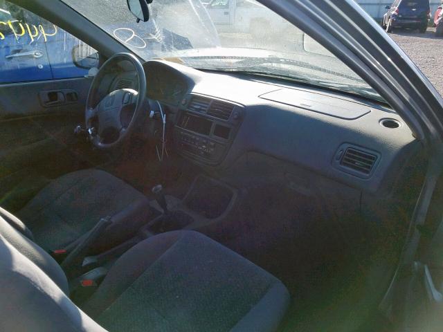 2HGEJ6346TH112971 - 1996 HONDA CIVIC DX BLUE photo 5