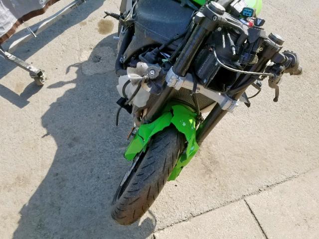 JKBZXJG11KA002205 - 2019 KAWASAKI ZX636 K GREEN photo 9