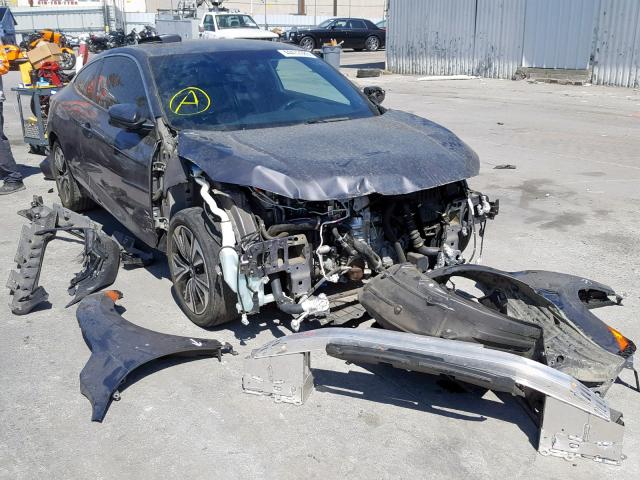 2HGFC3B32GH351543 - 2016 HONDA CIVIC EX GRAY photo 1