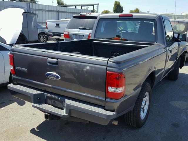 1FTKR1AD3APA64323 - 2010 FORD RANGER GRAY photo 4