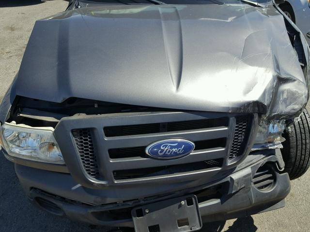 1FTKR1AD3APA64323 - 2010 FORD RANGER GRAY photo 7