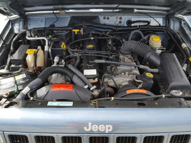 1J4FT78S1WL235136 - 1998 JEEP CHEROKEE L BLUE photo 7