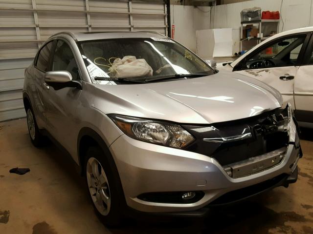 3CZRU6H78GM756239 - 2016 HONDA HR-V EXL SILVER photo 1