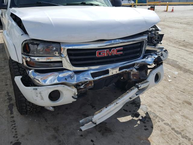 2GTEK19BX51353948 - 2005 GMC NEW SIERRA WHITE photo 9