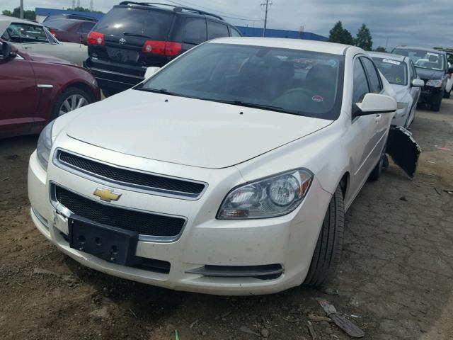 1G1ZC5E15BF338855 - 2011 CHEVROLET MALIBU 1LT WHITE photo 2