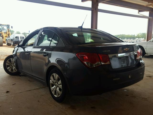 1G1PA5SH5E7179140 - 2014 CHEVROLET CRUZE LS GRAY photo 3