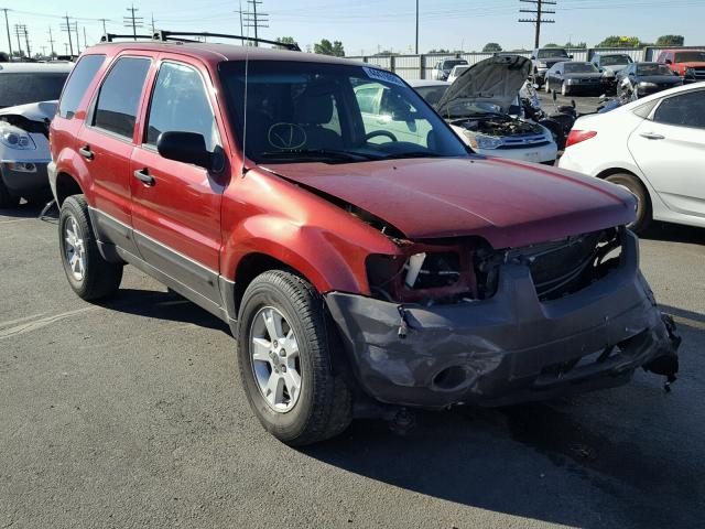 1FMCU93115KA26379 - 2005 FORD ESCAPE XLT RED photo 1