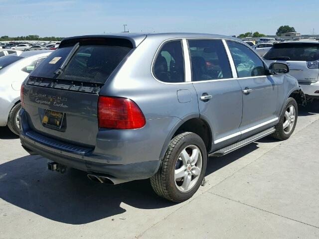 WP1AC29P34LA91520 - 2004 PORSCHE CAYENNE TU GRAY photo 4