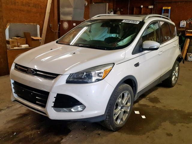 1FMCU9J9XFUB46793 - 2015 FORD ESCAPE TIT WHITE photo 2