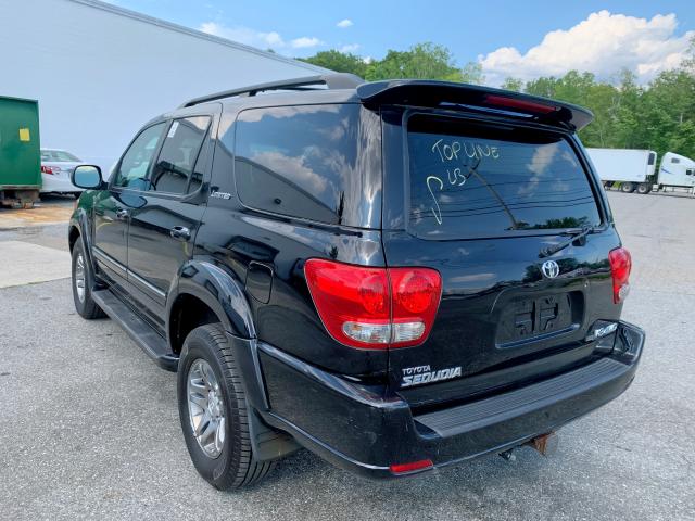 5TDBT48A37S283327 - 2007 TOYOTA SEQUOIA LI BLACK photo 4