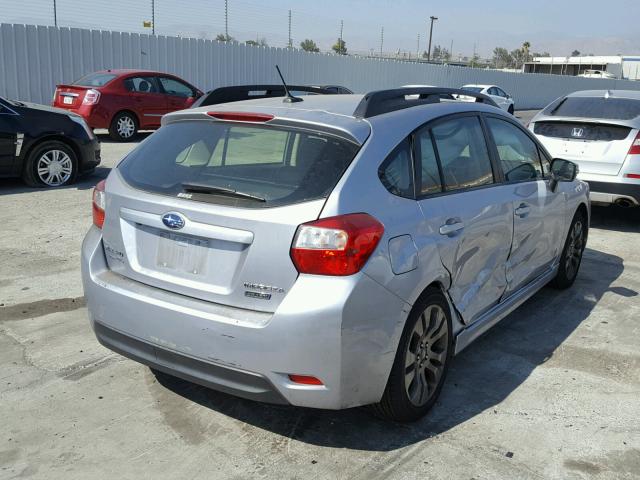 JF1GPAZ68F8204102 - 2015 SUBARU IMPREZA SP SILVER photo 4