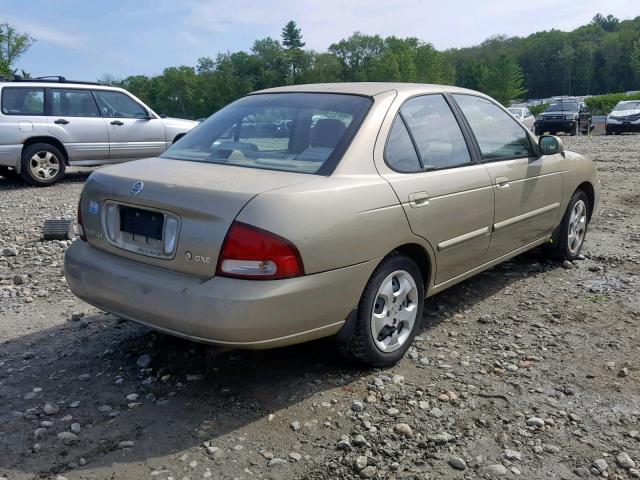 3N1CB51DX3L791167 - 2003 NISSAN SENTRA XE TAN photo 4