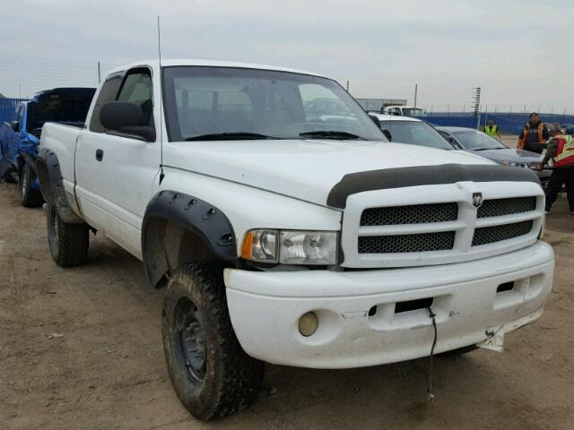 1B7KF23651J518362 - 2001 DODGE RAM 2500 WHITE photo 1