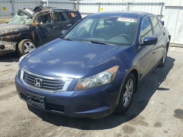 1HGCP26429A040264 - 2009 HONDA ACCORD LXP BLUE photo 2