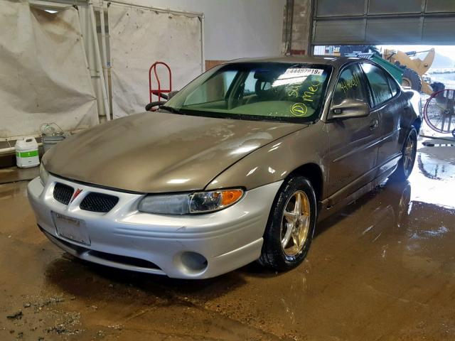 1G2WP52K82F285844 - 2002 PONTIAC GRAND PRIX TWO TONE photo 2