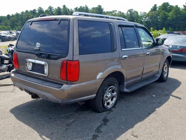 5LMFU28R61LJ25137 - 2001 LINCOLN NAVIGATOR თაფლისფერი ფოტო 4
