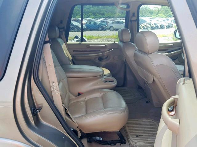 5LMFU28R61LJ25137 - 2001 LINCOLN NAVIGATOR თაფლისფერი ფოტო 6