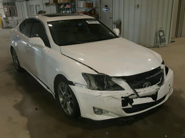 JTHBK262982080193 - 2008 LEXUS IS 250 WHITE photo 1