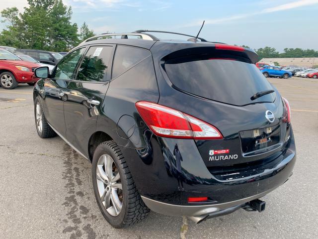 JN8AZ1MW0BW178459 - 2011 NISSAN MURANO S BLACK photo 4