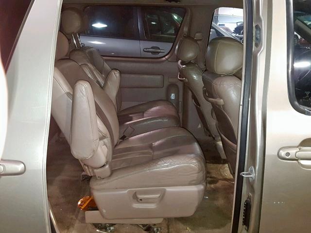 4T3ZF13C3YU250146 - 2000 TOYOTA SIENNA LE TAN photo 6