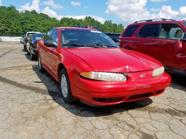 1G3NL52F33C132619 - 2003 OLDSMOBILE ALERO GL RED photo 1