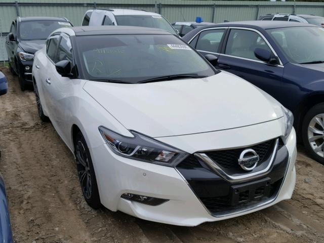 1N4AA6AP6JC370357 - 2018 NISSAN MAXIMA 3.5 WHITE photo 1