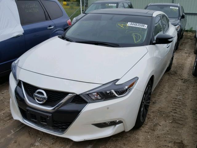 1N4AA6AP6JC370357 - 2018 NISSAN MAXIMA 3.5 WHITE photo 2