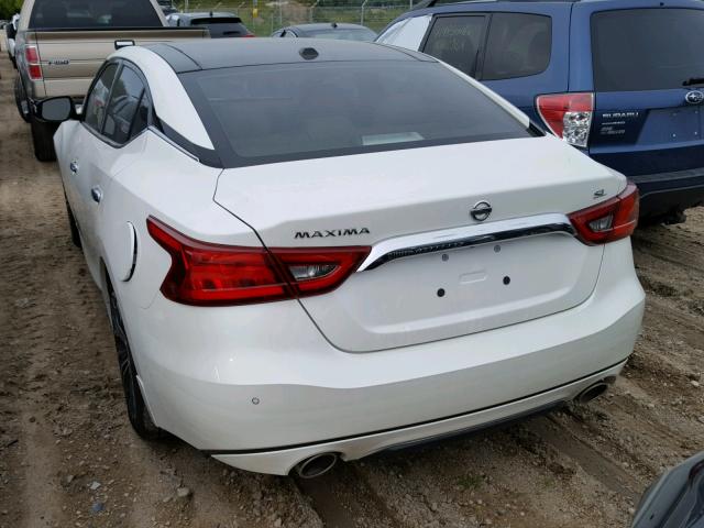 1N4AA6AP6JC370357 - 2018 NISSAN MAXIMA 3.5 WHITE photo 3