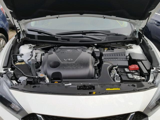 1N4AA6AP6JC370357 - 2018 NISSAN MAXIMA 3.5 WHITE photo 7