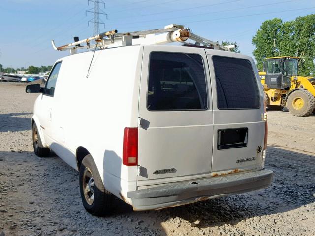 1GCDL19W81B146738 - 2001 CHEVROLET ASTRO WHITE photo 3