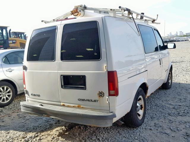 1GCDL19W81B146738 - 2001 CHEVROLET ASTRO WHITE photo 4