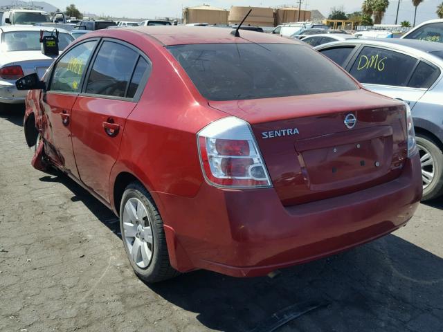 3N1AB61E09L655368 - 2009 NISSAN SENTRA 2.0 RED photo 3