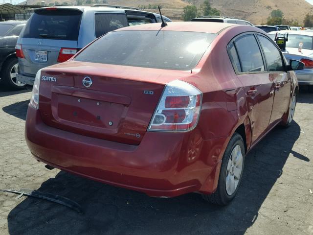 3N1AB61E09L655368 - 2009 NISSAN SENTRA 2.0 RED photo 4