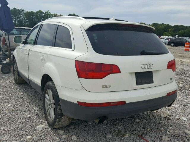 WA1AY74L79D019798 - 2009 AUDI Q7 3.6 QUA WHITE photo 3