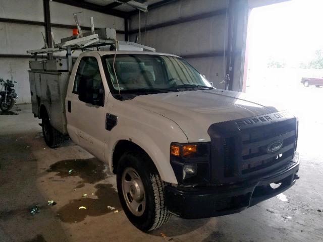 1FDSF30508EC32595 - 2008 FORD F350 SRW S WHITE photo 1