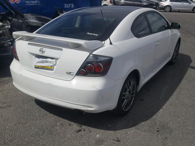 JTKDE167890278955 - 2009 TOYOTA SCION TC თეთრი ფოტო 4