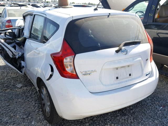 3N1CE2CP4FL419681 - 2015 NISSAN VERSA NOTE WHITE photo 3