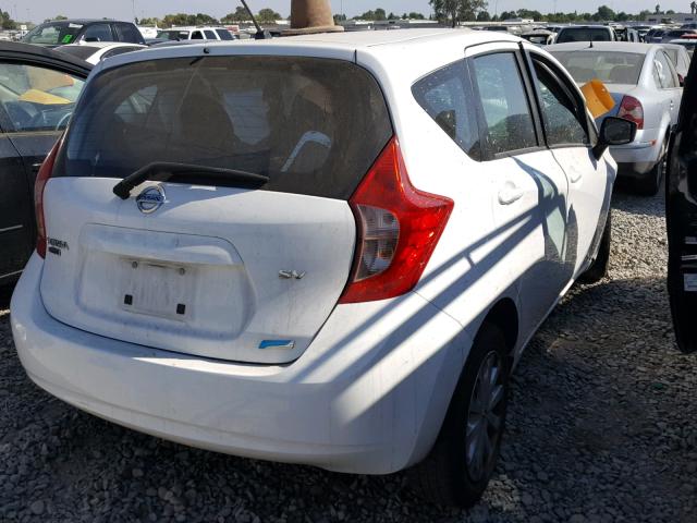 3N1CE2CP4FL419681 - 2015 NISSAN VERSA NOTE WHITE photo 4