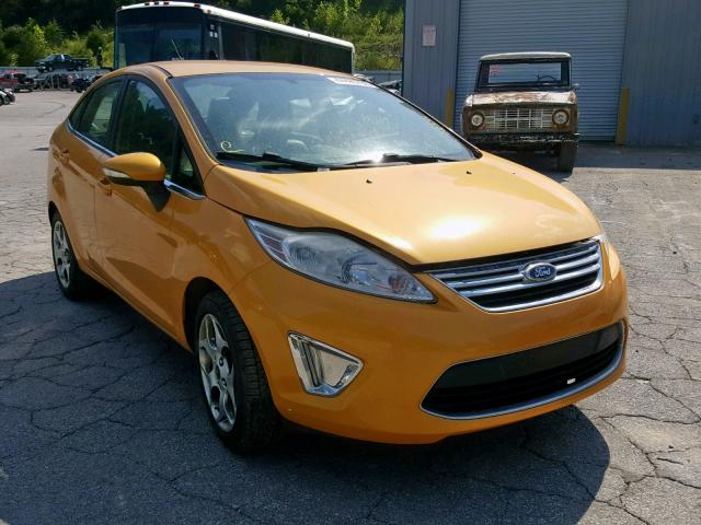 3FADP4CJ1BM108383 - 2011 FORD FIESTA SEL YELLOW photo 1