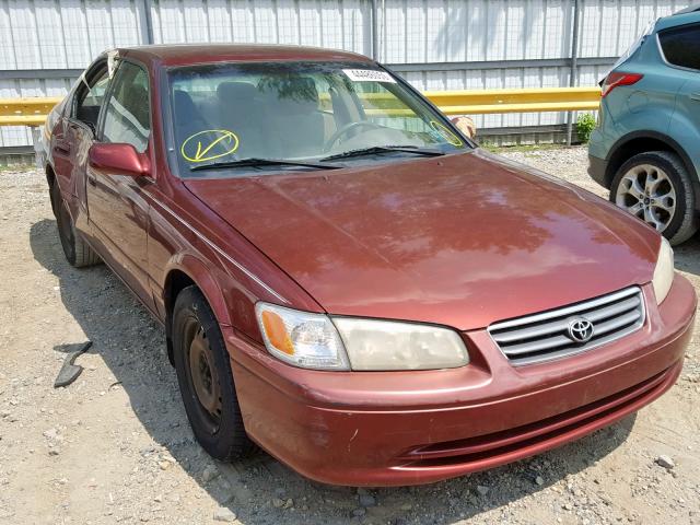 JT2BG22K310546333 - 2001 TOYOTA CAMRY LE A RED photo 1