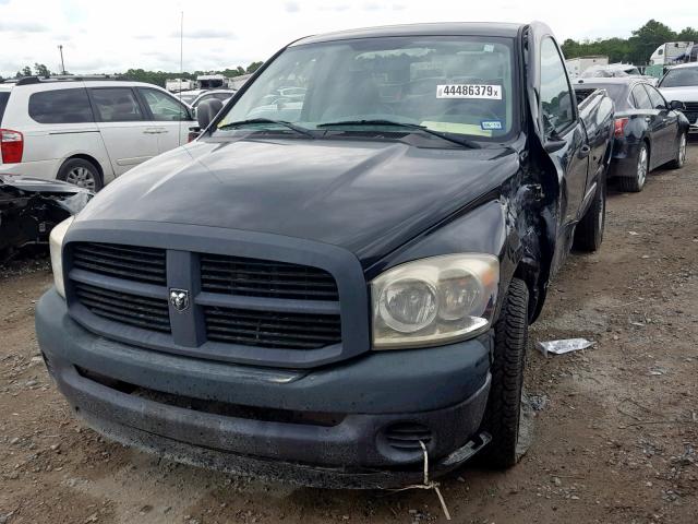 3D7KR26D18G236948 - 2008 DODGE RAM 2500 S შავი ფოტო 2