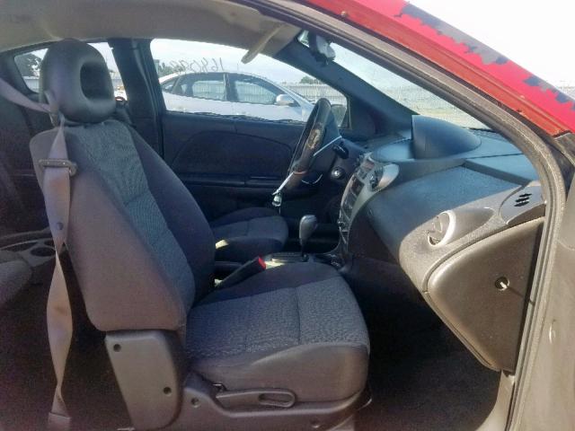 1G8AN15F07Z127937 - 2007 SATURN ION LEVEL RED photo 5